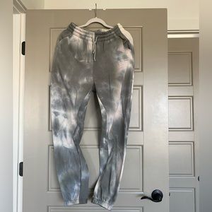 Balance Athletica Tie Dye Grey Joggers